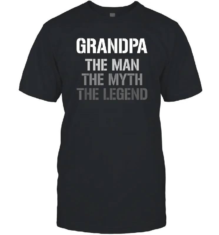 Papa the man, the myth, the legend gift Men Cotton T-Shirt