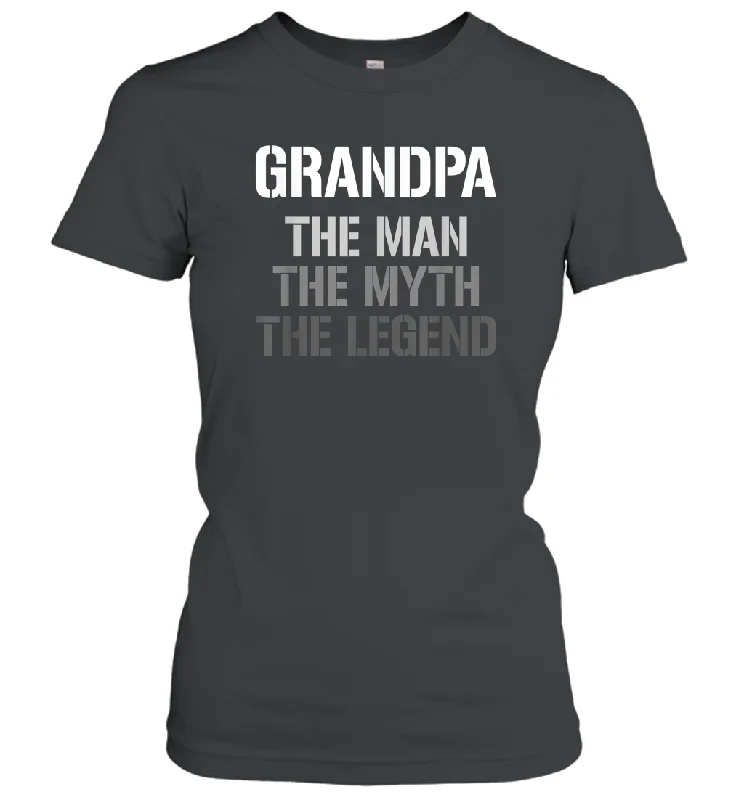 Papa the man, the myth, the legend gift Women Cotton T-Shirt