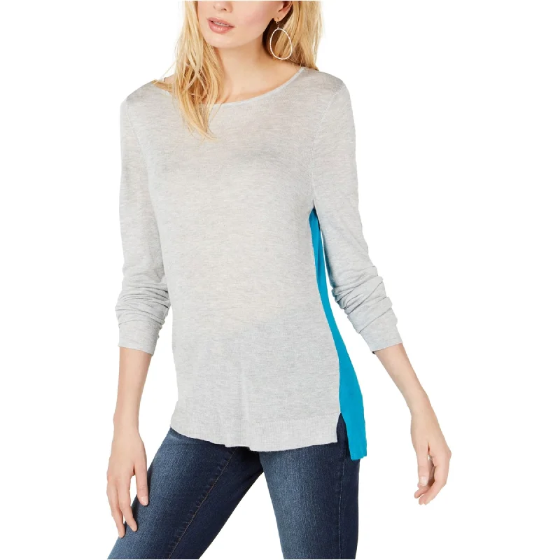 I-N-C Womens Colorblocked Pullover Sweater