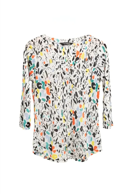 Women's Rule The World Tunic In Multi